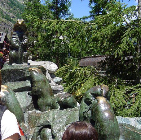Murmeli Brunnen