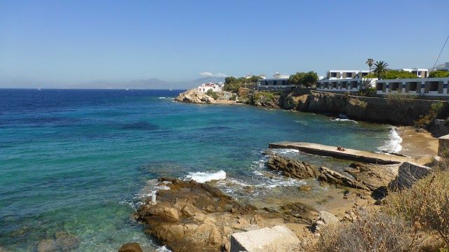 die Stadt Mykonos