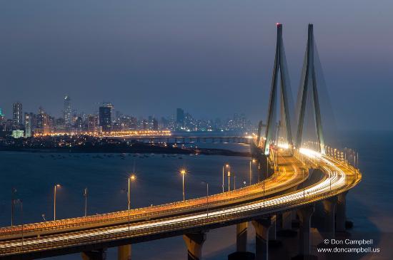 Schrägseilbrücke Rajiv Gandhi Sea Link